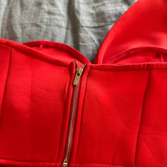 Red bow top size M - Picture 6 of 9